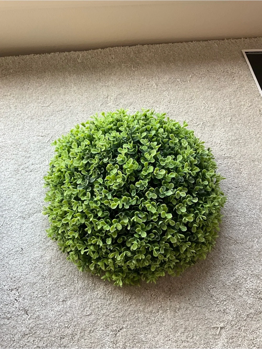 Artificial Boxwood Topiary Ball - Green